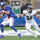 Daniel Jones isn’t going to enjoy the next few seconds at the hands of Brandon Graham.